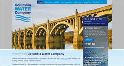 Desktop Screenshot of columbiawaterco.com